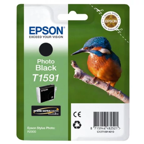 Epson T1591 fekete eredeti tintapatron