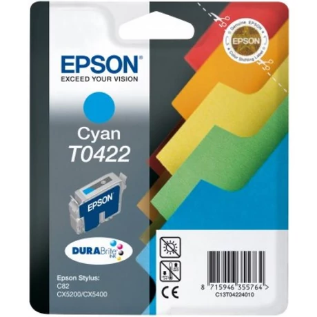 Epson T0422 kék eredeti tintapatron