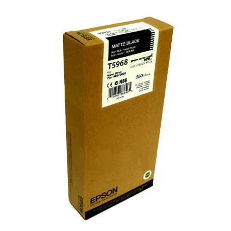 Epson T5968 matt fekete eredeti tintapatron