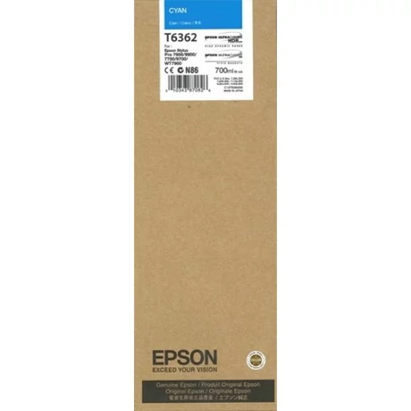 Epson T6362 kék eredeti tintapatron