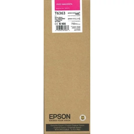 Epson T6363 magenta eredeti tintapatron