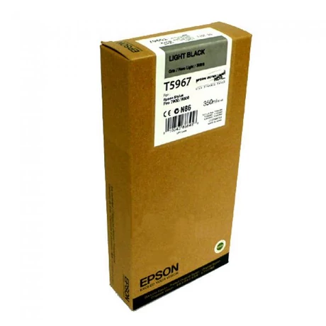 Epson T5967 világos fekete eredeti tintapatron