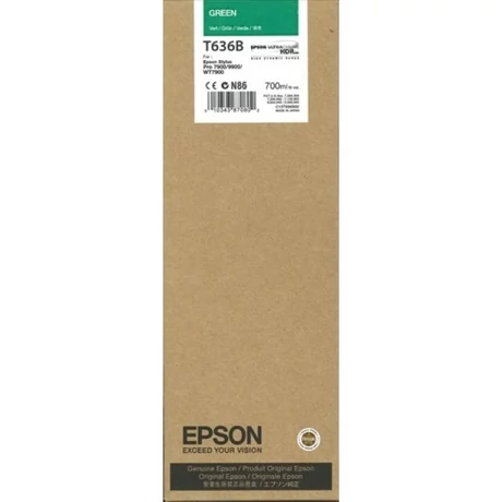 Epson T636B zöld eredeti tintapatron