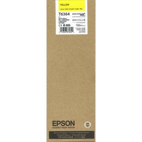 Epson T6364 sárga eredeti tintapatron