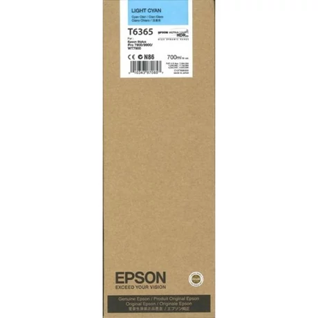 Epson T6365 világoskék eredeti tintapatron