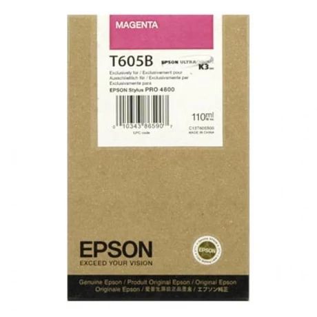 Epson T605B magenta eredeti tintapatron