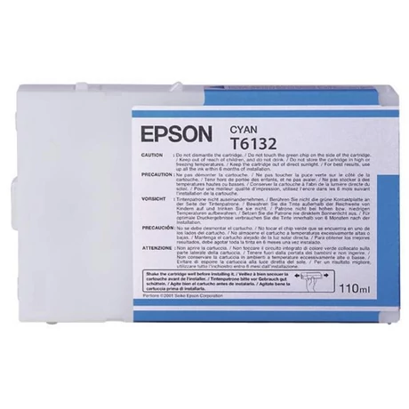 Epson T6132 kék eredeti tintapatron