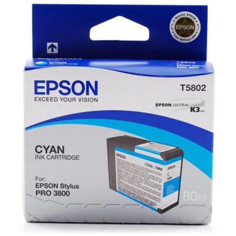 Epson T5802 kék eredeti tintapatron