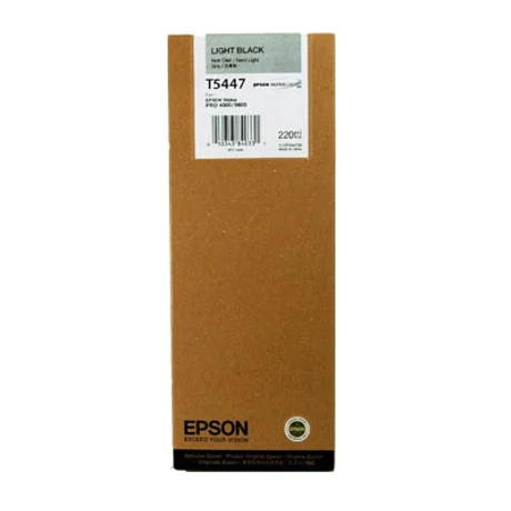 Epson T5447 világos fekete eredeti tintapatron