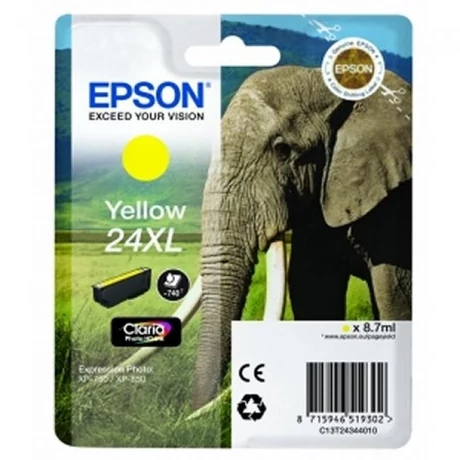 Epson T2434 sárga eredeti tintapatron