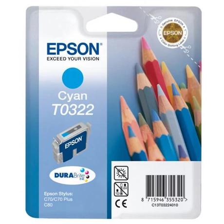 Epson T0322 kék eredeti tintapatron