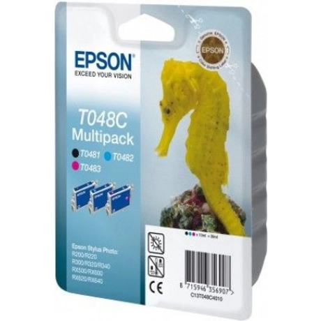 Epson T048C (Bk/C/M) eredeti tintapatroncsomag