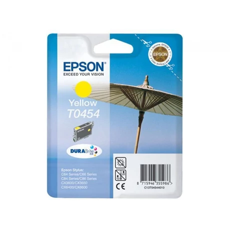 Epson T0454 sárga eredeti tintapatron