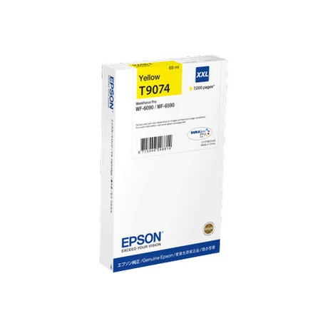 Epson T9074 sárga eredeti tintapatron