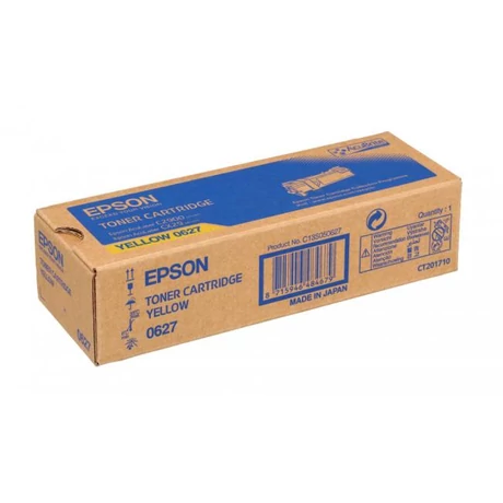 Epson C2900 2,5k (S050627) sárga eredeti toner