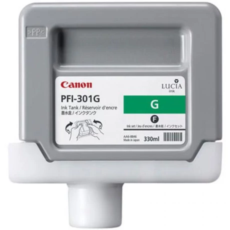 Canon PFI-301 zöld eredeti tintapatron