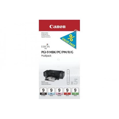Canon PGI-9 eredeti tintapatron multipack MBK/PC/PM/R/G