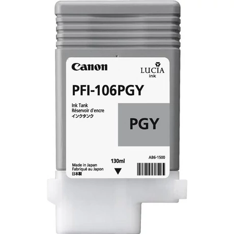 Canon PFI-106 fotó szürke eredeti tintapatron