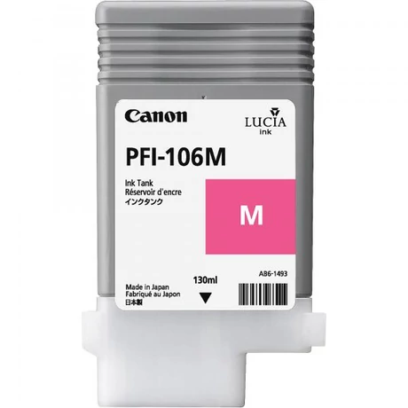 Canon PFI-106 magenta eredeti tintapatron