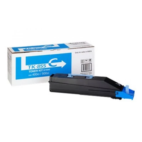 Kyocera TK-855C kék eredeti toner 1T02H7CEU0