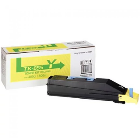 Kyocera TK-855Y sárga eredeti toner 1T02H7AEU0