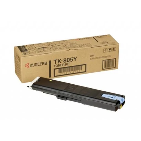 Kyocera TK-805Y sárga eredeti toner 370AL310
