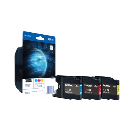 Brother LC1280XL (C,M,Y) színes eredeti tintapatron multipack