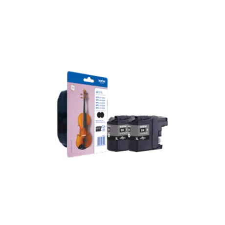 Brother LC127 fekete eredeti tintapatron duplacsomag