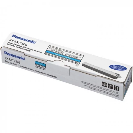 Panasonic KX-FAT C506 kék eredeti toner