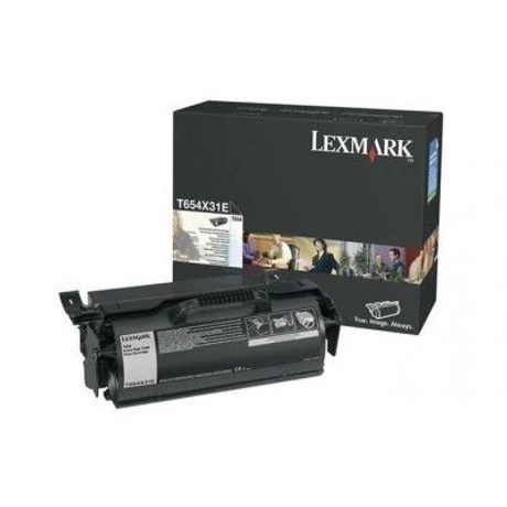 Lexmark [T65x] T654X31E fekete eredeti toner