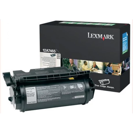 Lexmark [Optra T632] 12A7465 fekete eredeti toner