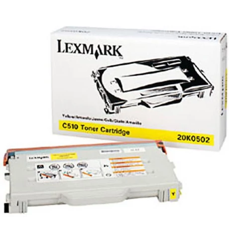 Lexmark [C510] 20K0502 sárga eredeti toner