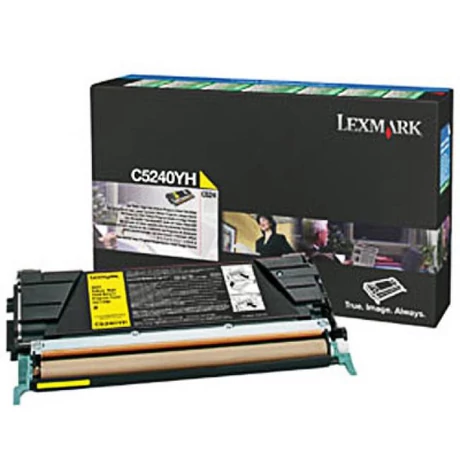 Lexmark [C524] C5240YH sárga eredeti toner