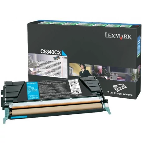 Lexmark [C534] C5340CX kék eredeti toner