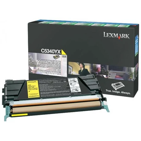 Lexmark [C534] C5340YX sárga eredeti toner