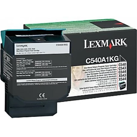 Lexmark [C540,543,544,X543,544] C540A1KG fekete eredeti toner