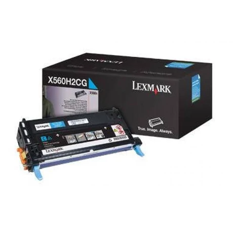 Lexmark [X560] X560H2CG kék eredeti toner