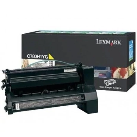 Lexmark [C780,X782] C780H1YG sárga eredeti toner