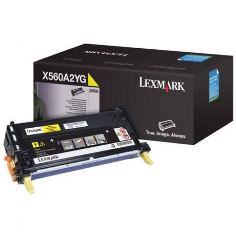 Lexmark [X560] X560A2YG sárga eredeti toner