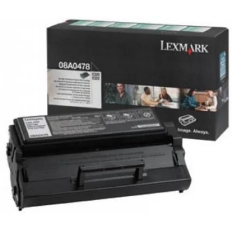 Lexmark [E320,E322] 08A0478 fekete eredeti toner