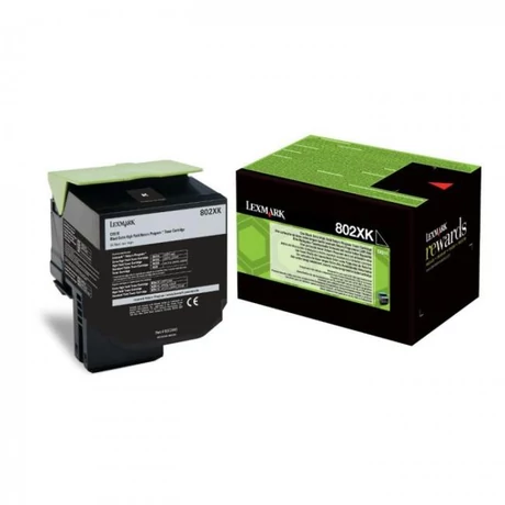 Lexmark [802XK] 80C2XK0 fekete eredeti toner