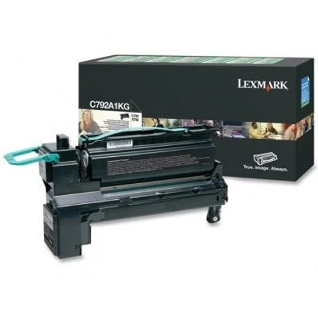 Lexmark [C792,X792] C792A1KG fekete eredeti toner