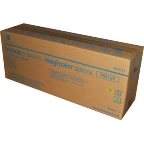 Konica Minolta BizHub C10 [TN212Y] sárga eredeti toner