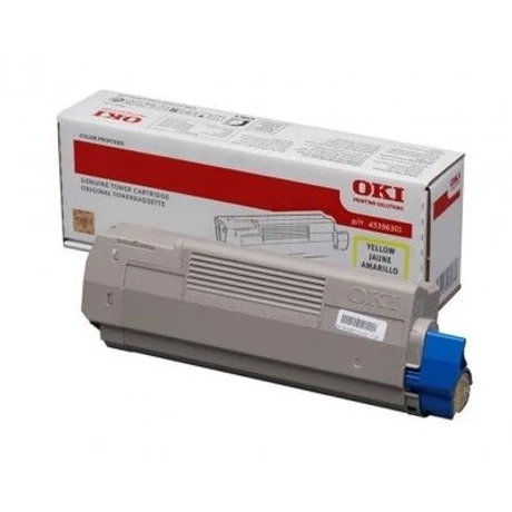 Oki [MC-760,770,780] sárga eredeti toner (45396302)