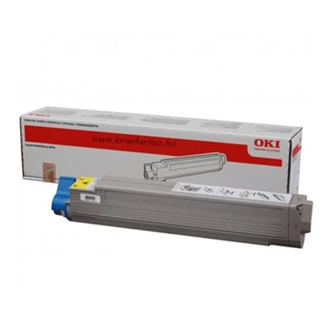 Oki [C-910,920WT] sárga eredeti toner (44036021)