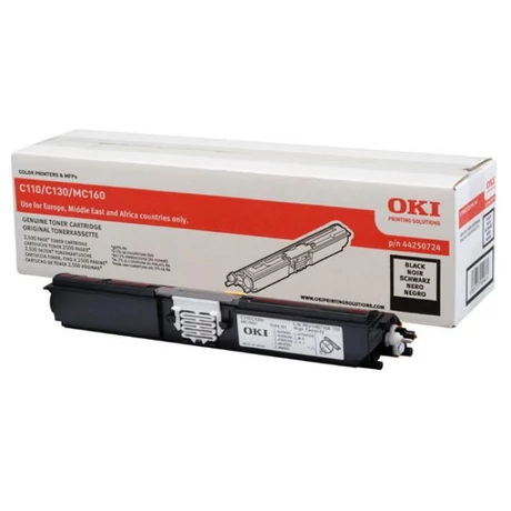 Oki [C-110,C-130] fekete eredeti toner (44250724)