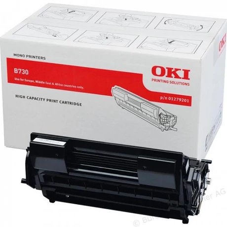 Oki [B-730] fekete eredeti toner 25k (01279201)