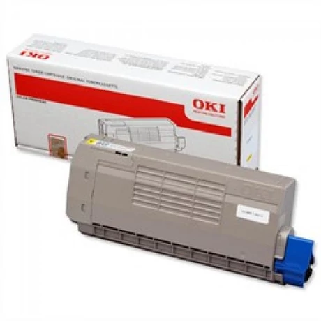 Oki [C-711,710] sárga eredeti toner 11,5k (44318605)