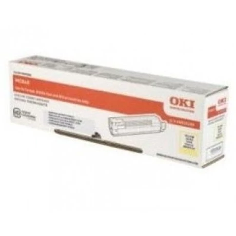 Oki [MC-861] sárga eredeti toner 10k (44059253)