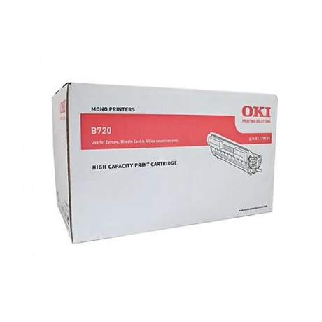 Oki [B-720,B-730] fekete eredeti toner 20k (01279101)